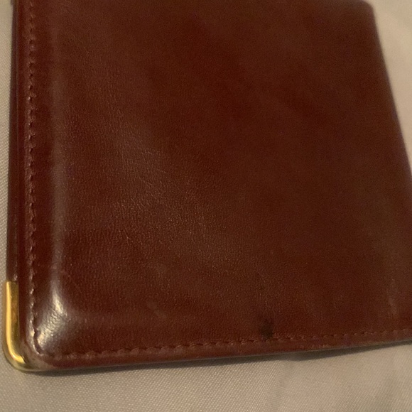 Must be CARTIER Bifold Bordeaux Color Wallet no box - Picture 2 of 8